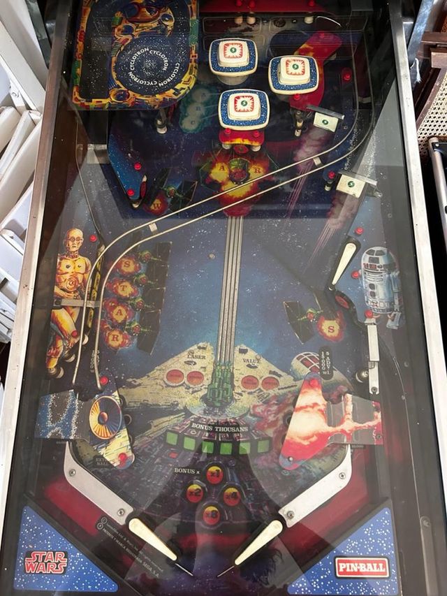 PINBALL STAR WARS SONIC VINTAGE