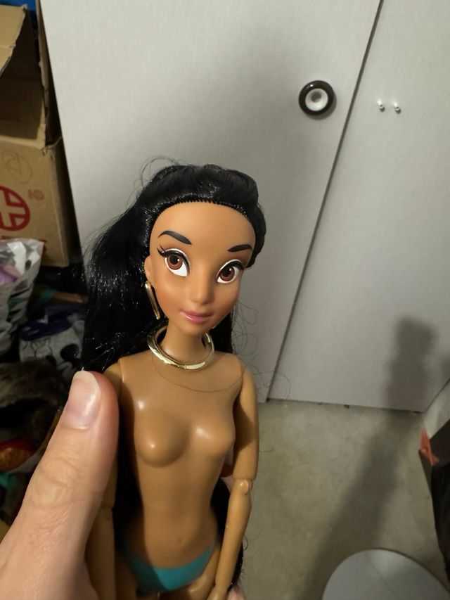 Muñeca Jasmine shopDisney de pack con coleta