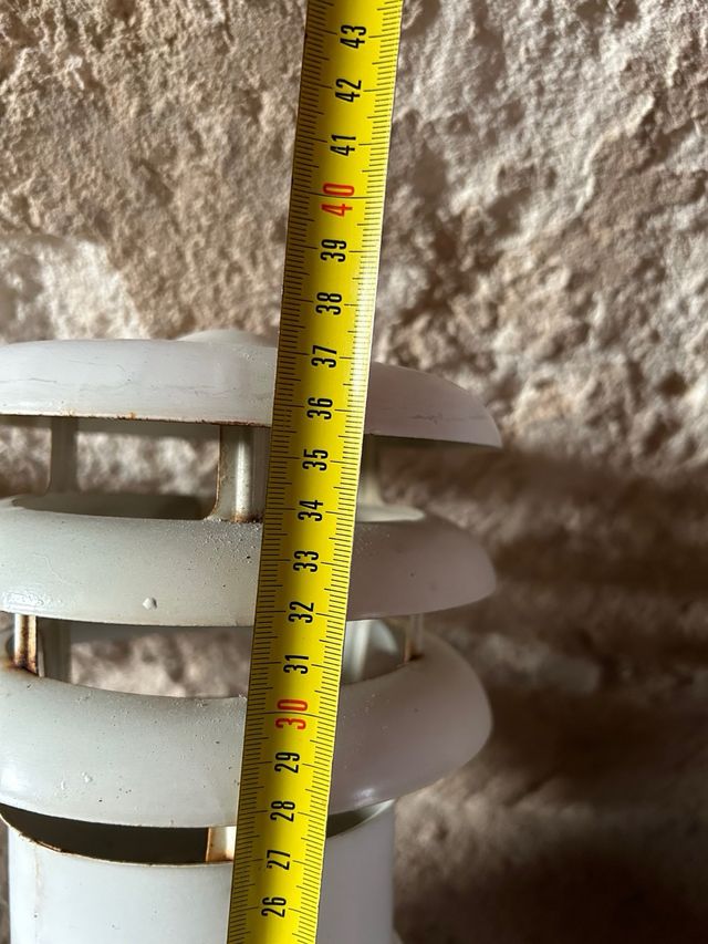 TUBO CON CHIMENEA DE TERMO