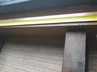 Estante macizo materiales recuperados