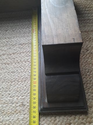 Balda chimenea o estante madera maciza rústico