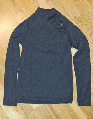 Camiseta térmica niños color negro