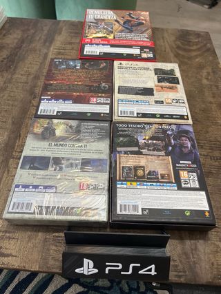 5 juegos edicion especial limitada ps4 pal🇪🇸