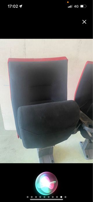 Asiento o butaca cine.