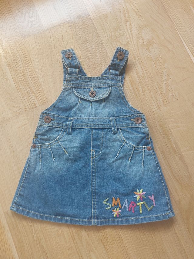 Vestido vaquero Zara T- 9/ 12 meses.