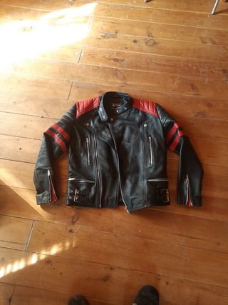 chaqueta de cuero