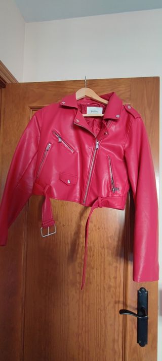 Chaqueta imitación cuero