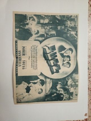 Antiguo programa cine SUEZ