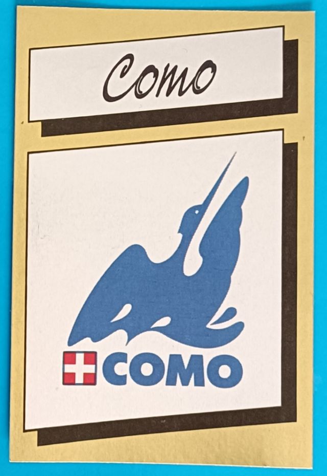 Scudetto Como Calciatori Panini 1987-88