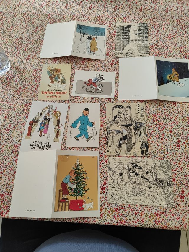 Postales tintin especiales