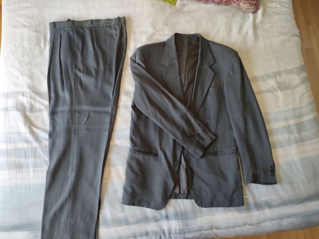 COSTUME DA UOMO GRIGIO ADOLFO DOMÍNGUEZ