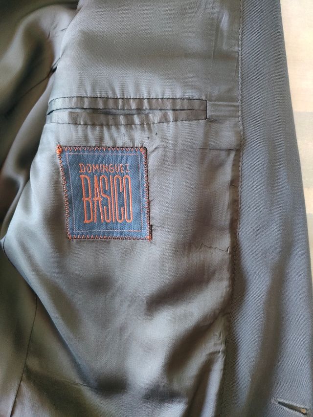 COSTUME DA UOMO GRIGIO ADOLFO DOMÍNGUEZ