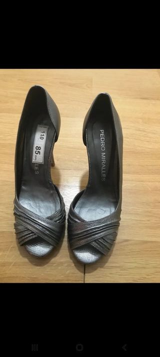 Zapatos tacón salón fiesta