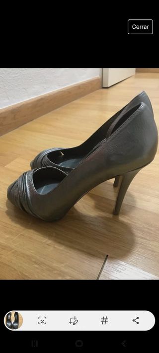Zapatos tacón salón fiesta