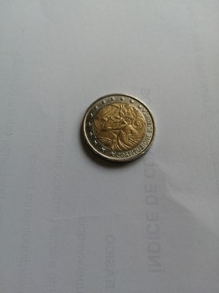 Moneda 2 euros Italia 2005