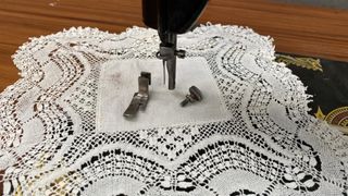 Máquina de coser Singer antigua