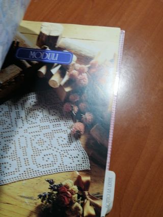 libro uncinetto, filet