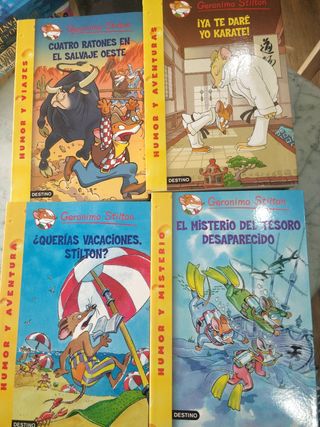 Colección de libros: Geronimo Stilton