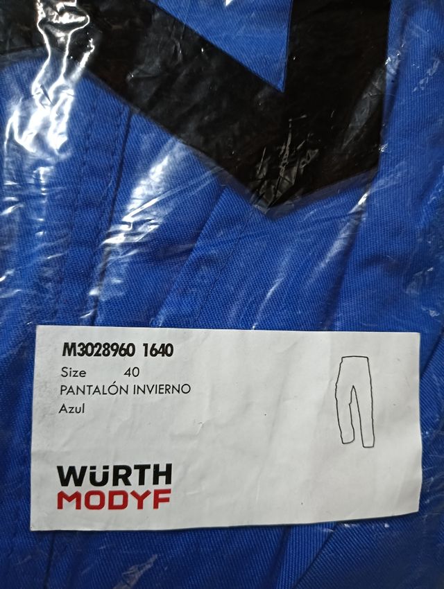 Pantalon wurth trabajo