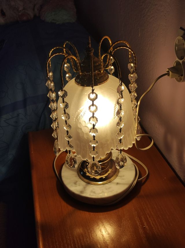 Lampara mesilla vintage