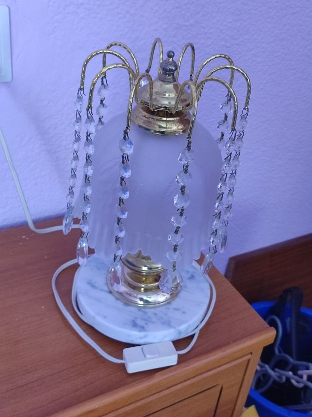 Lampara mesilla vintage