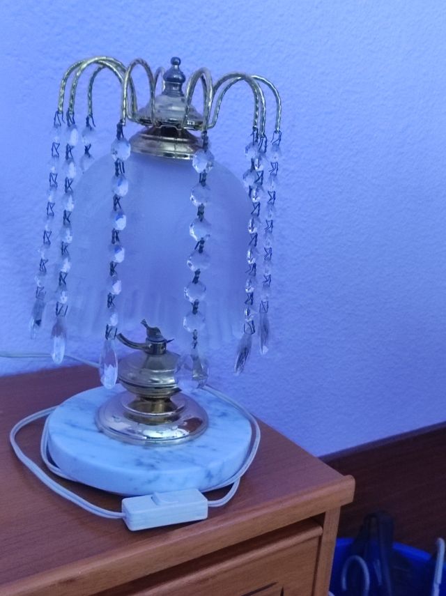 Lampara mesilla vintage