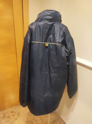 Parka impermeable acolchada trabajo