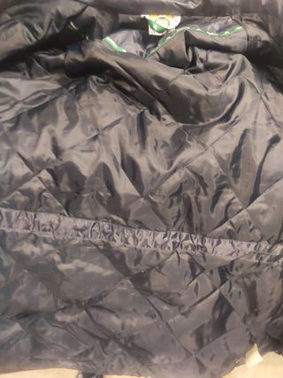 Parka impermeable acolchada trabajo