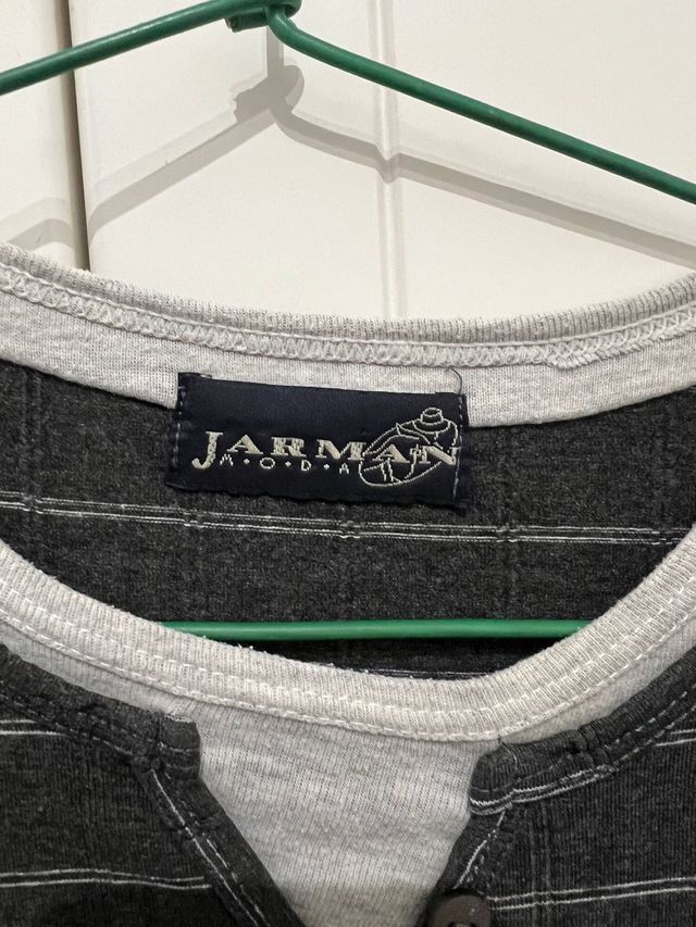 camiseta manga larga de hombre