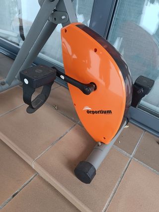 Bicicleta estática plegable