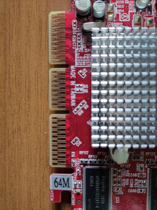 Scheda Grafica Graphic Card ATI Radeon 64MB AGP