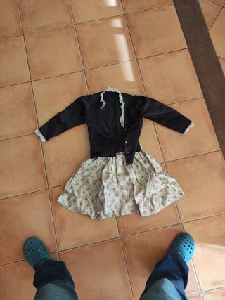 Traje de alicantina infantil