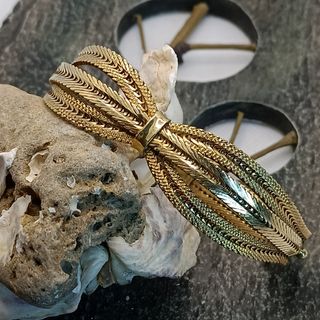 Brazalete Italiano Oro de Ley 18K