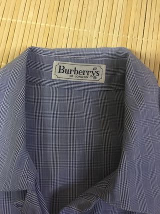 Camisa de cuadros Burberrys