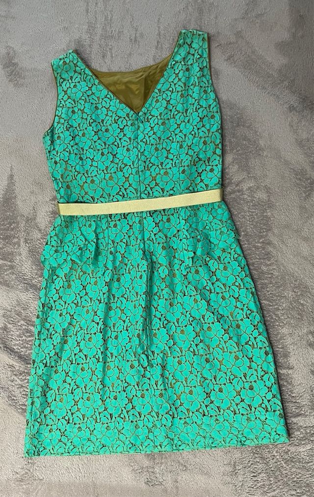 Vestido de fiesta Dandara azul celeste