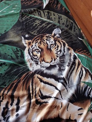 Maxi foulard vintage Triumph 