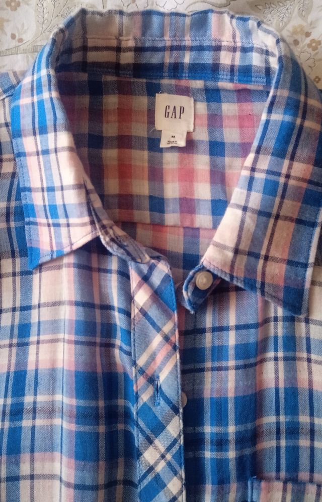 Camisa cuadros chica GAP
