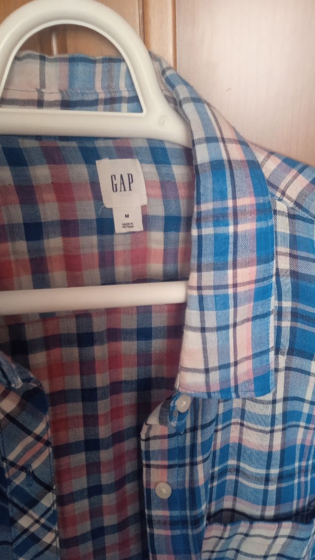 Camisa cuadros chica GAP