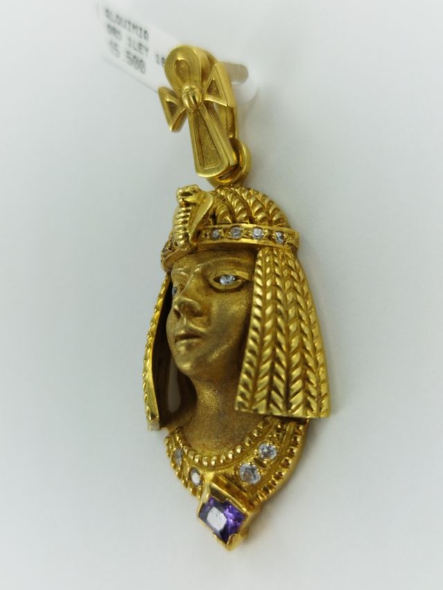 COLGANTE ESFINGE ORO 18K
