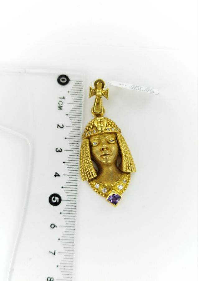 COLGANTE ESFINGE ORO 18K