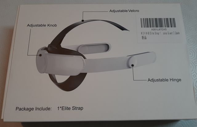 Correa cabeza ajustable para Meta/Oculus Quest 2.-