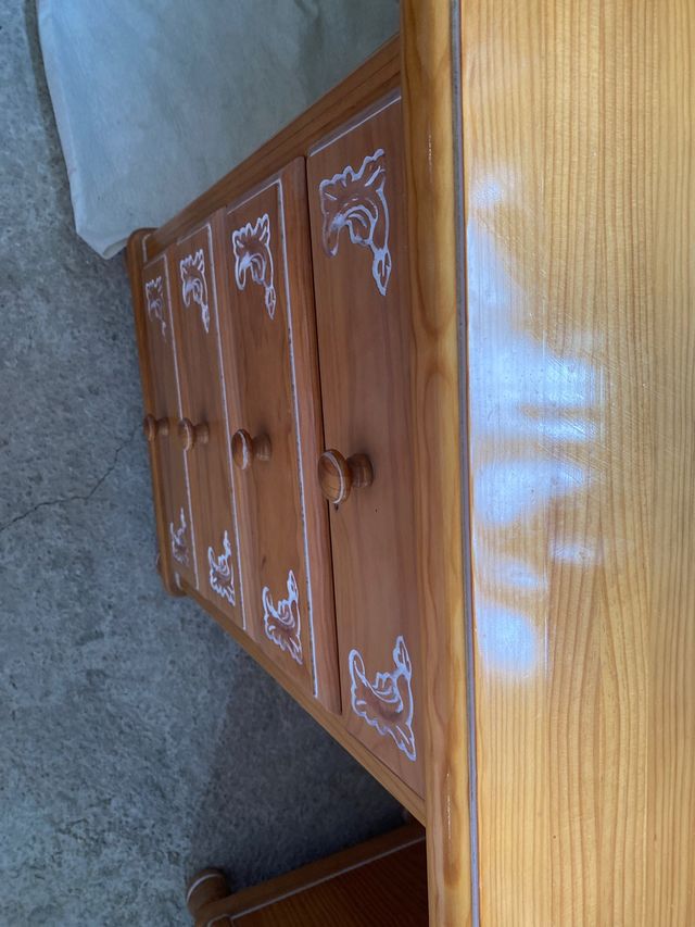 Escritorio de madera