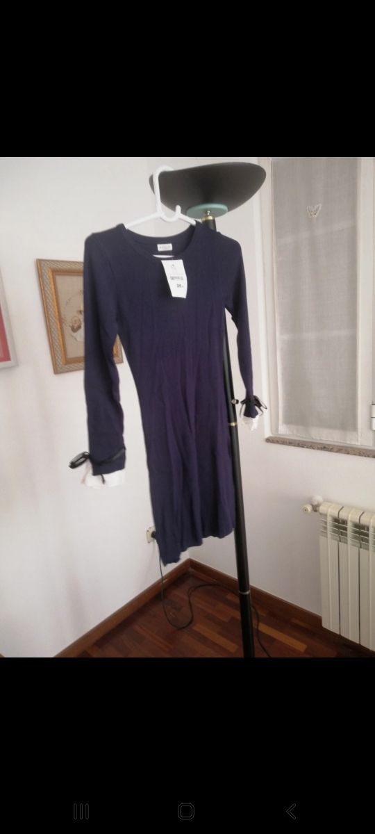 Vestido azul marino de Kaylla París