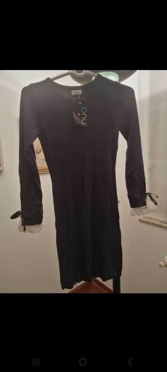 Vestido azul marino de Kaylla París