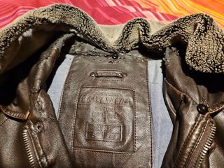 Chaqueta Estilo Piel cuello Pelo Corte Ingles .