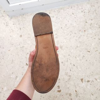 Sandalias con pala cruzada Massimo Dutti