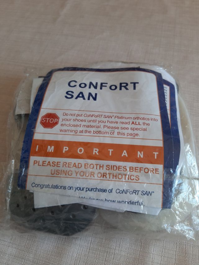 4 solette ortopediche Confort San