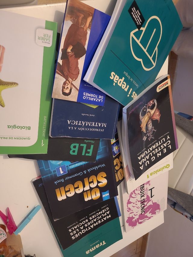 Libros de bachillerato 1