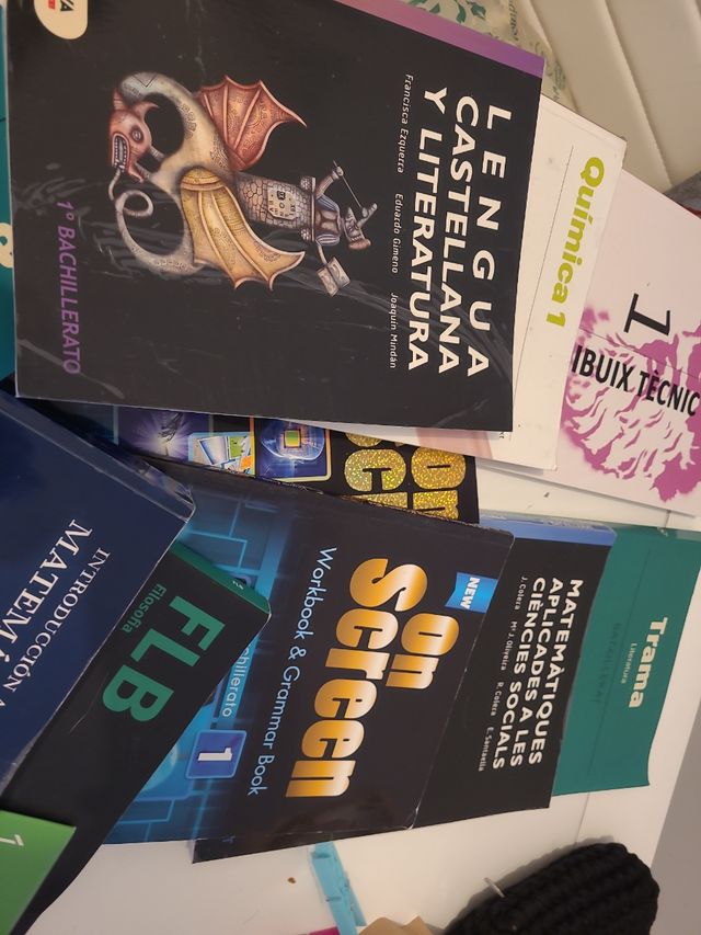 Libros de bachillerato 1