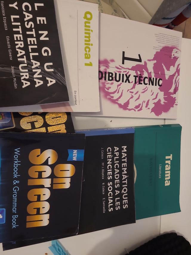 Libros de bachillerato 1